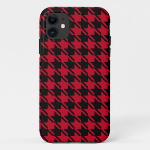 Case-Mate iPhone Case Motif Répétant rouge et noir