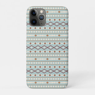 Case-Mate iPhone Case Motif Répété Formes Aztèques Rouille Crème Bleu-Ca