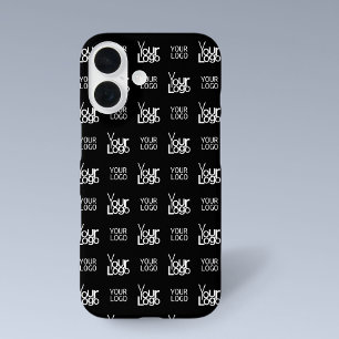 Coque Pour iPhone 16 Motif répétitif de deux logos ou images