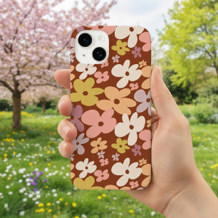 Coque Case-Mate iPhone Motif Rétro Boho Flower Power