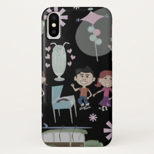 Case-Mate iPhone Case Motif rétro d'illustration pour les enfants des ci