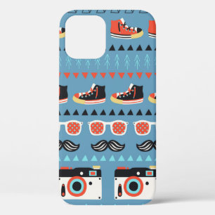 Case-Mate iPhone Case Motif rétro hipster transparent