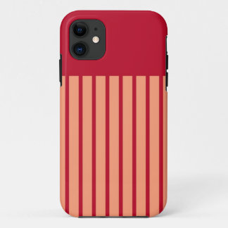 Coque Case-Mate iPhone Motif rétro rouge rayé