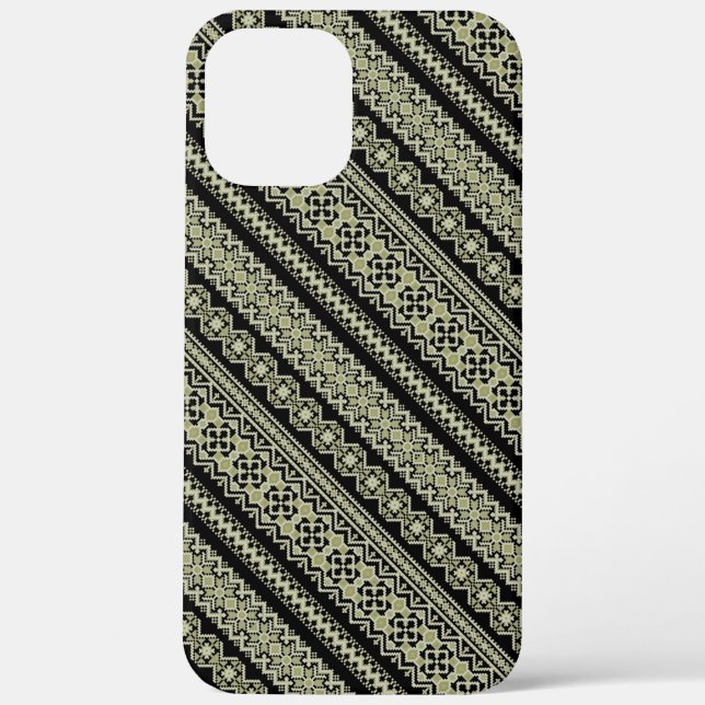 Coques Case-Mate iPhone Motif rétro ukrainien (Verso)