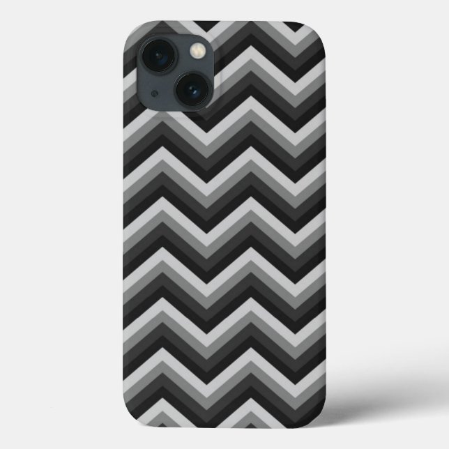 Coques Case-Mate iPhone Motif Retro Zig Zag Chevron (Verso)