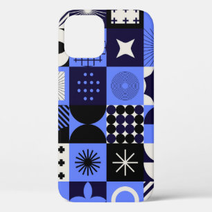 Case-Mate iPhone Case Motif rétrofuturiste Gras Géométrique Bauhaus