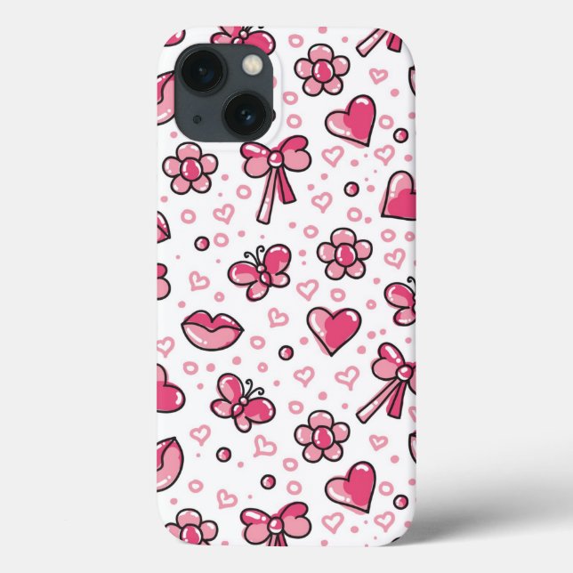 Coques Case-Mate iPhone motif romantique (Verso)