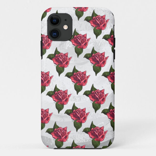 Coques Case-Mate iPhone Motif rose (Dos)