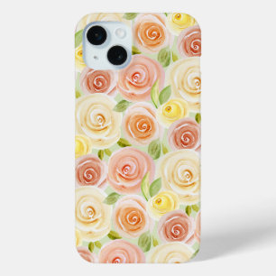 Coque Case-Mate iPhone Motif Rose aquarelle