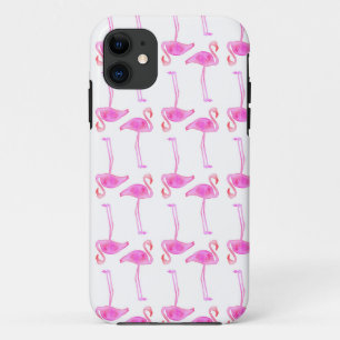 Coque iPhone 11 Motif rose de Flamant rose