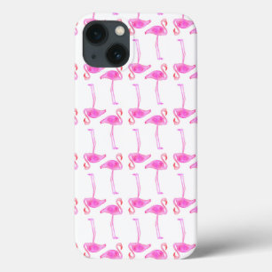 iPhone 13 Case Motif rose de Flamant rose