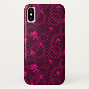 Etui iPhone Case-Mate Motif rose d'Emo avec des cercles