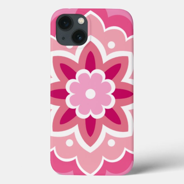 Coques Case-Mate iPhone Motif rose et floral (Verso)