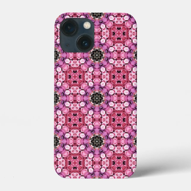 Coques Case-Mate iPhone Motif rose floral (Verso)