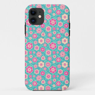 Coque Case-Mate Pour iPhone Motif rose floral oriental frais d'ornement de