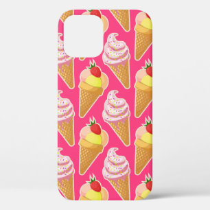 Case-Mate iPhone Case Motif rose Kawaii avec crème glacée aux fraises