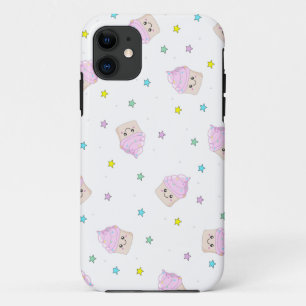 Coque Case-Mate Pour iPhone Motif rose mignon de petits gâteaux