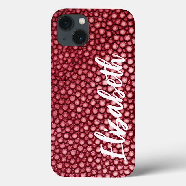 Coques Case-Mate iPhone Motif rouge (Verso)