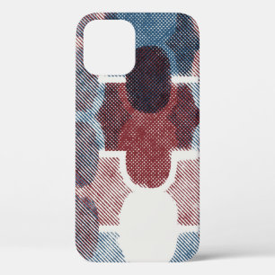Case-Mate iPhone Case Motif rouge Abstrait géométrique