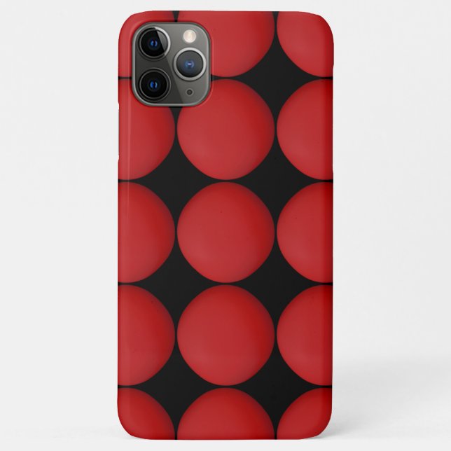Coques Case-Mate iPhone Motif rouge élégant (Dos)