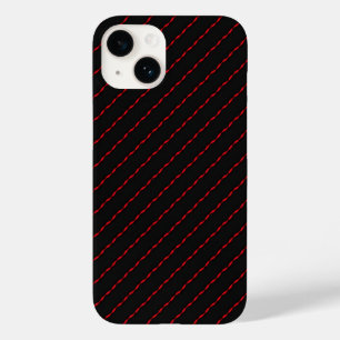 Coque Case-Mate iPhone Motif rouge et noir