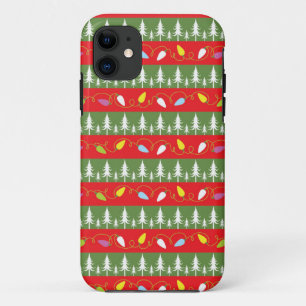 Case-Mate iPhone Case motif rouge et vert de noël