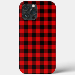 Coque Case-Mate iPhone Motif rouge traditionnel de plaid de contrôle de