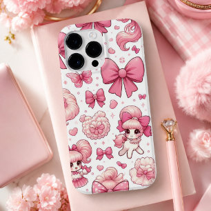 Coque Case-Mate iPhone motif ruban et cerise