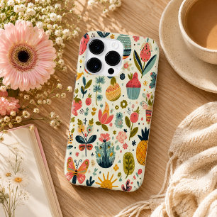 Coque Case-Mate iPhone motif ruban et cerise