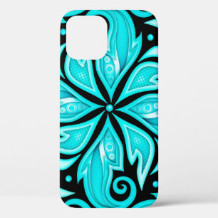 Case-Mate iPhone Case Motif sans couleur avec motifs ethniques floraux