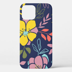 Case-Mate iPhone Case Motif sans couture à fleurs tendance. Petit étage