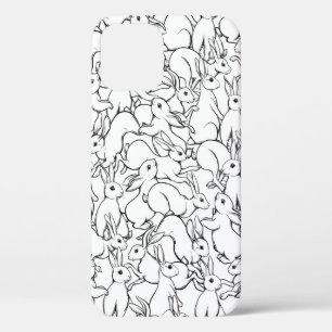 Case-Mate iPhone Case Motif sans couture, arrière - plan avec des lapins