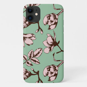 Case-Mate iPhone Case Motif sans couture avec bourgeons floraux des arbr