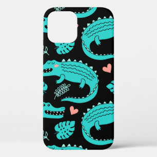 Case-Mate iPhone Case Motif sans couture avec de mignons crocodiles de d