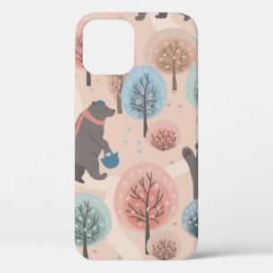 Case-Mate iPhone Case Motif sans couture avec de mignons et amusants our