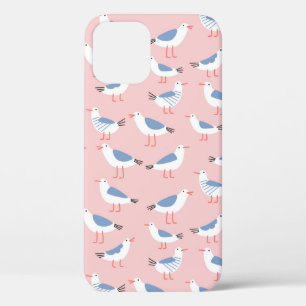 Case-Mate iPhone Case Motif sans couture avec de mignons mouettes