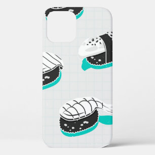 Case-Mate iPhone Case Motif sans couture avec des sushis nigiri