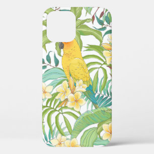 Case-Mate iPhone Case Motif sans couture avec fleurs Plumeria, feuilles