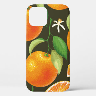 Case-Mate iPhone Case Motif sans couture avec orange