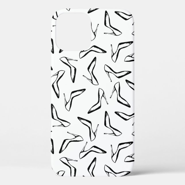 Coques Case-Mate iPhone Motif sans couture avec talons hauts glamor chauss (Verso)