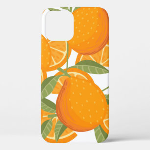 Case-Mate iPhone Case Motif sans couture d'agrumes oranges jaunes fruits