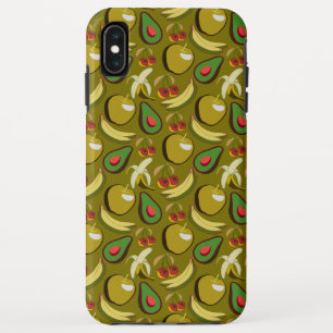 Case-Mate iPhone Case Motif sans couture de fruits tropicaux jaune