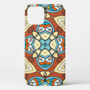 Case-Mate iPhone Case Motif sans couture dessinée à la main. Coloré a