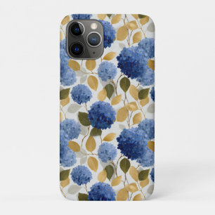 Case-Mate iPhone Case Motif sans couture d'hortensia bleu élégant