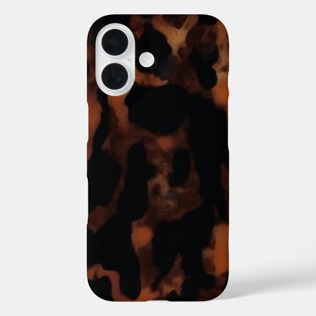 Coques Case-Mate iPhone Motif sans couture en écaille de tortue, écaille d (Verso)