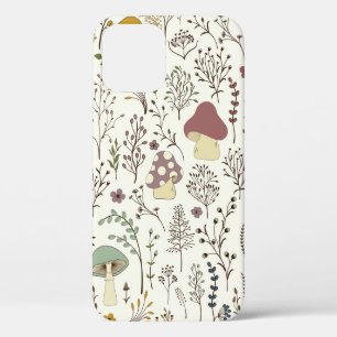 Case-Mate iPhone Case Motif sans couture. Ensemble de plantes sauvages c