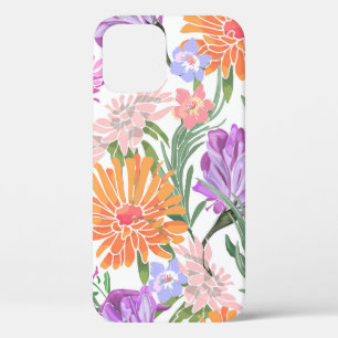 Case-Mate iPhone Case Motif sans couture florale art. Gloire du matin, i