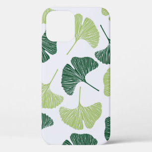 Case-Mate iPhone Case Motif sans couture Green ginkgo biloba 