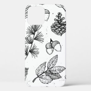 Case-Mate iPhone Case Motif sans couture. Illustrations vintages dessiné