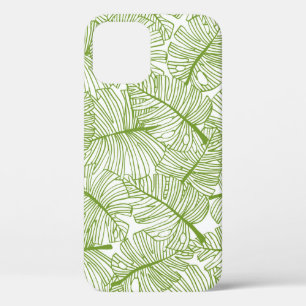 Case-Mate iPhone Case Motif sans couture Monstera feuille arrière - plan